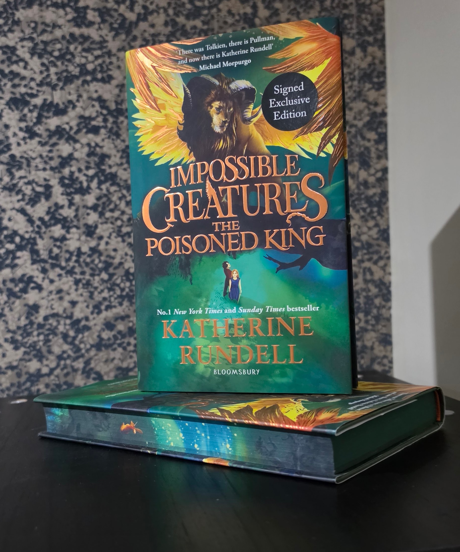 Waterstones Signed Sprayed Exclusive Edition, The Poisoned King