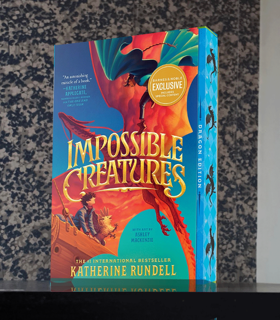 Barnes and Noble Exclusive Dragon Edition Paperback, Impossible Creatures